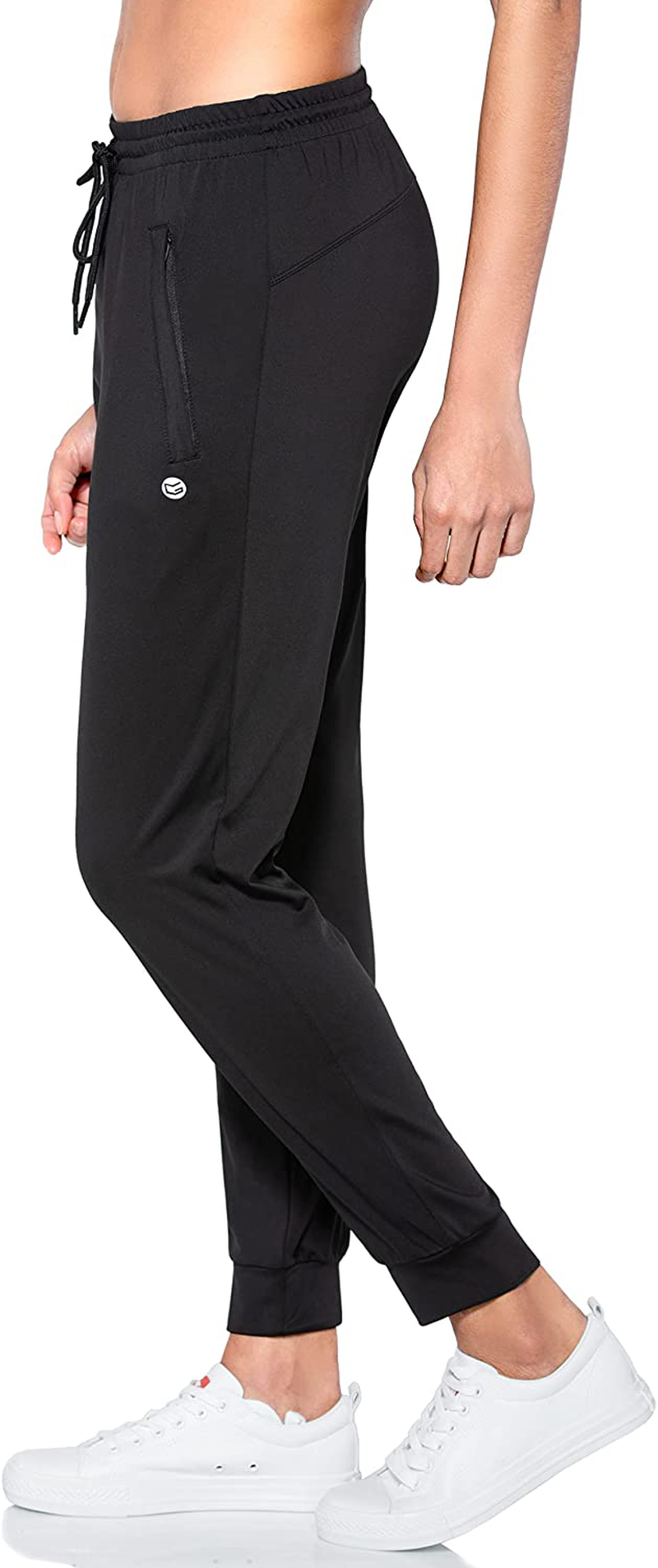 G Gradual Women'S Joggers Pants with Zipper Pockets Tapered Running Sweatpants for Women Lounge, Jogging Apparel & Accessories > Clothing > Activewear Kylie Max