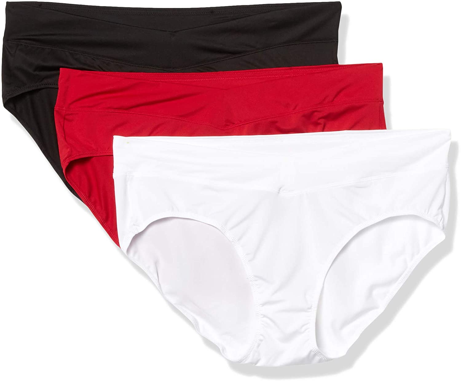 Warner'S Women'S Blissful Benefits No Muffin Top 3 Pack Hipster Panties Apparel & Accessories > Clothing > Underwear & Socks > Underwear Warner's