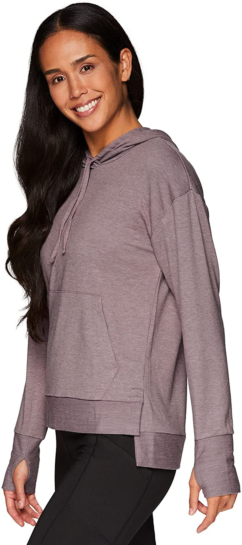 RBX Active Women'S Fashion Yoga Lightweight Long Sleeve Pullover Hoodie Top Apparel & Accessories > Clothing > Activewear Kylie Max
