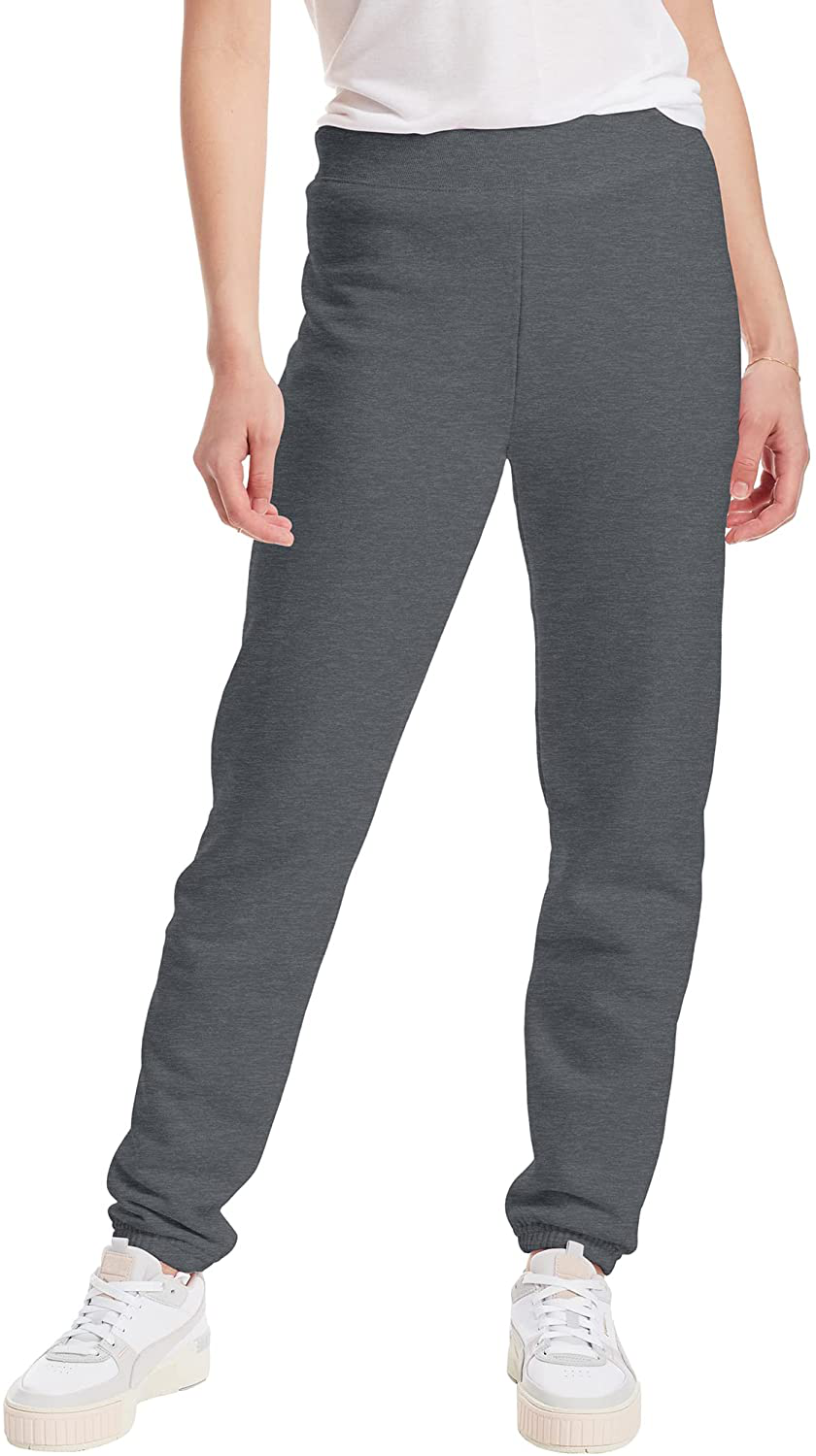 Hanes Women'S Ecosmart Cinched Cuff Sweatpants Apparel & Accessories > Clothing > Activewear Kylie Max
