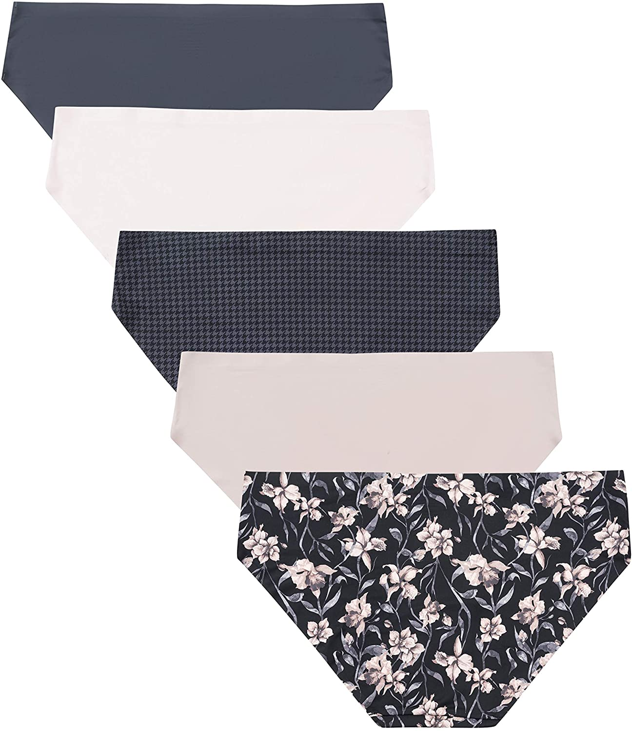 Vince Camuto Women'S No Show Seamless Hipster Panty Multi-Pack Underwear Apparel & Accessories > Clothing > Underwear & Socks > Underwear Vince Camuto