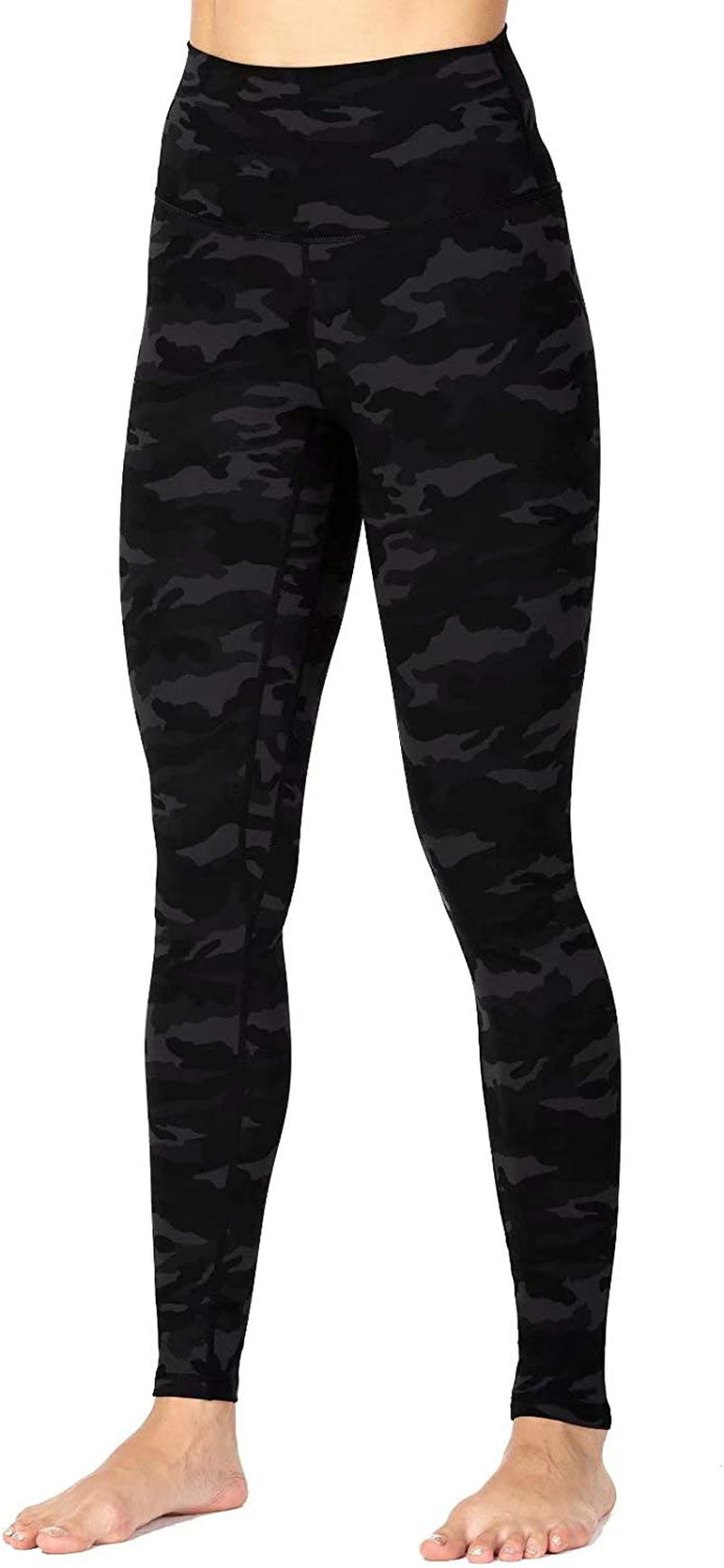 Sunzel Workout Leggings for Women, Squat Proof High Waisted Yoga Pants 4 Way Stretch, Buttery Soft Apparel & Accessories > Clothing > Activewear Sunzel Dark Gray Camo X-Large