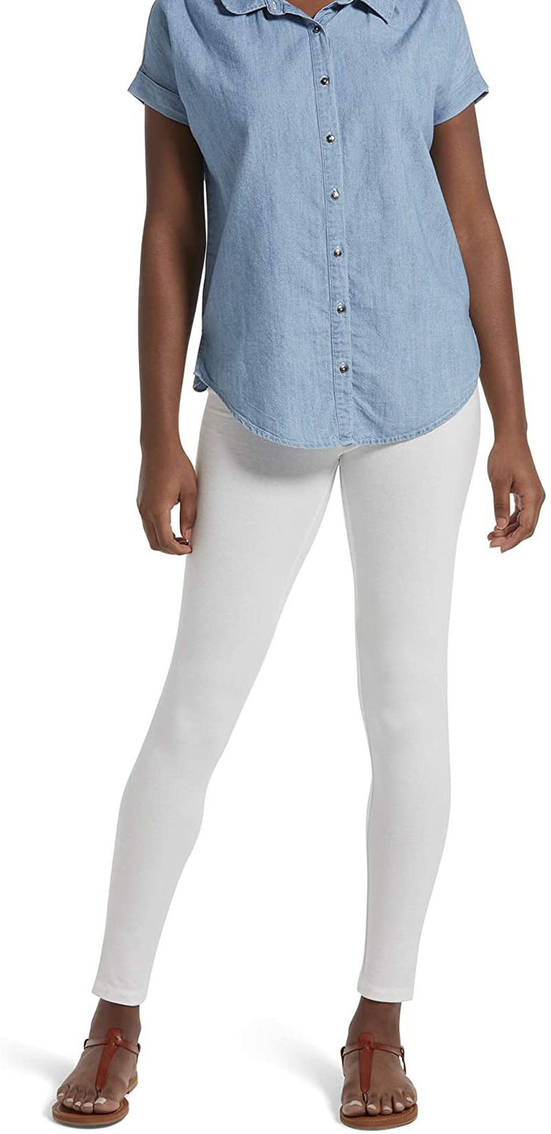 No Nonsense Women'S Cotton Legging Apparel & Accessories > Clothing > Underwear & Socks > Shapewear No Nonsense White X-Large