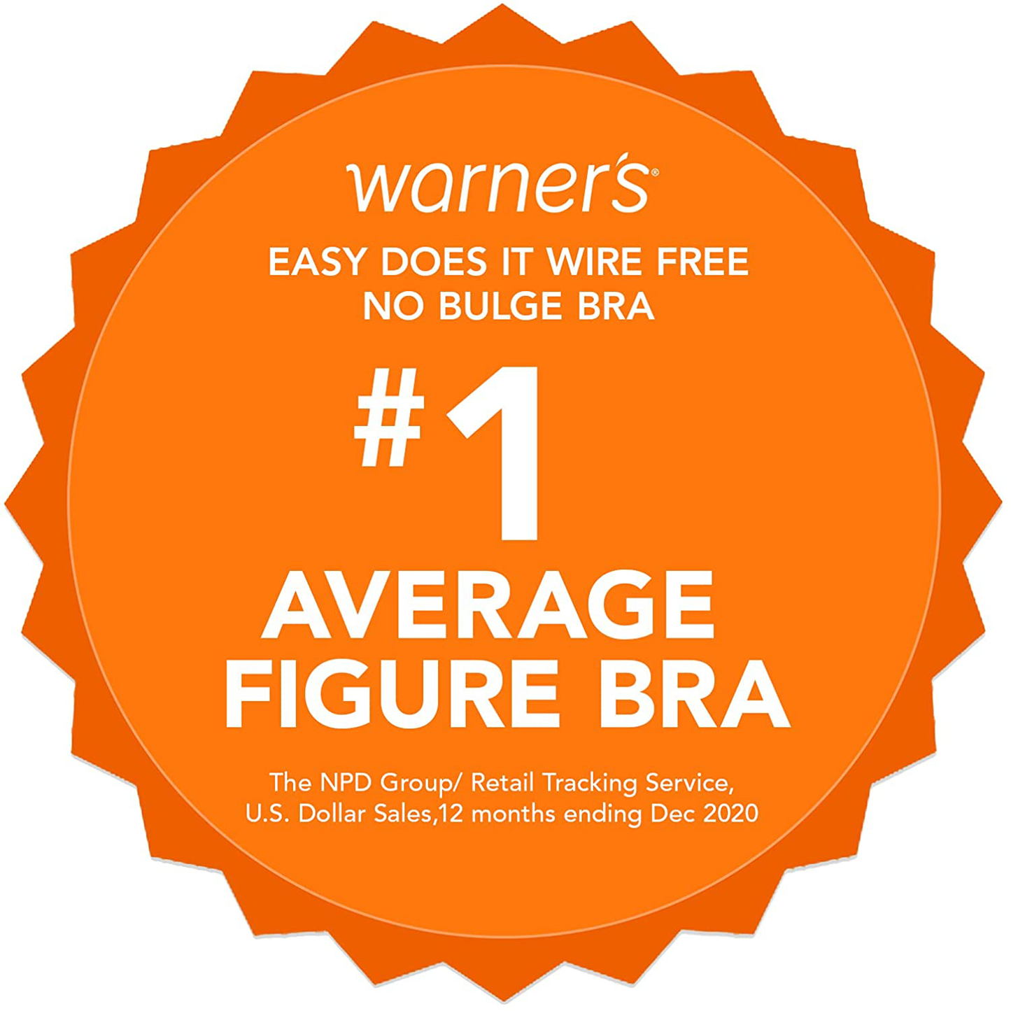 Warner'S Women'S Easy Does It No Dig Wire-Free Bra Apparel & Accessories > Clothing > Underwear & Socks > Bras Kylie Max