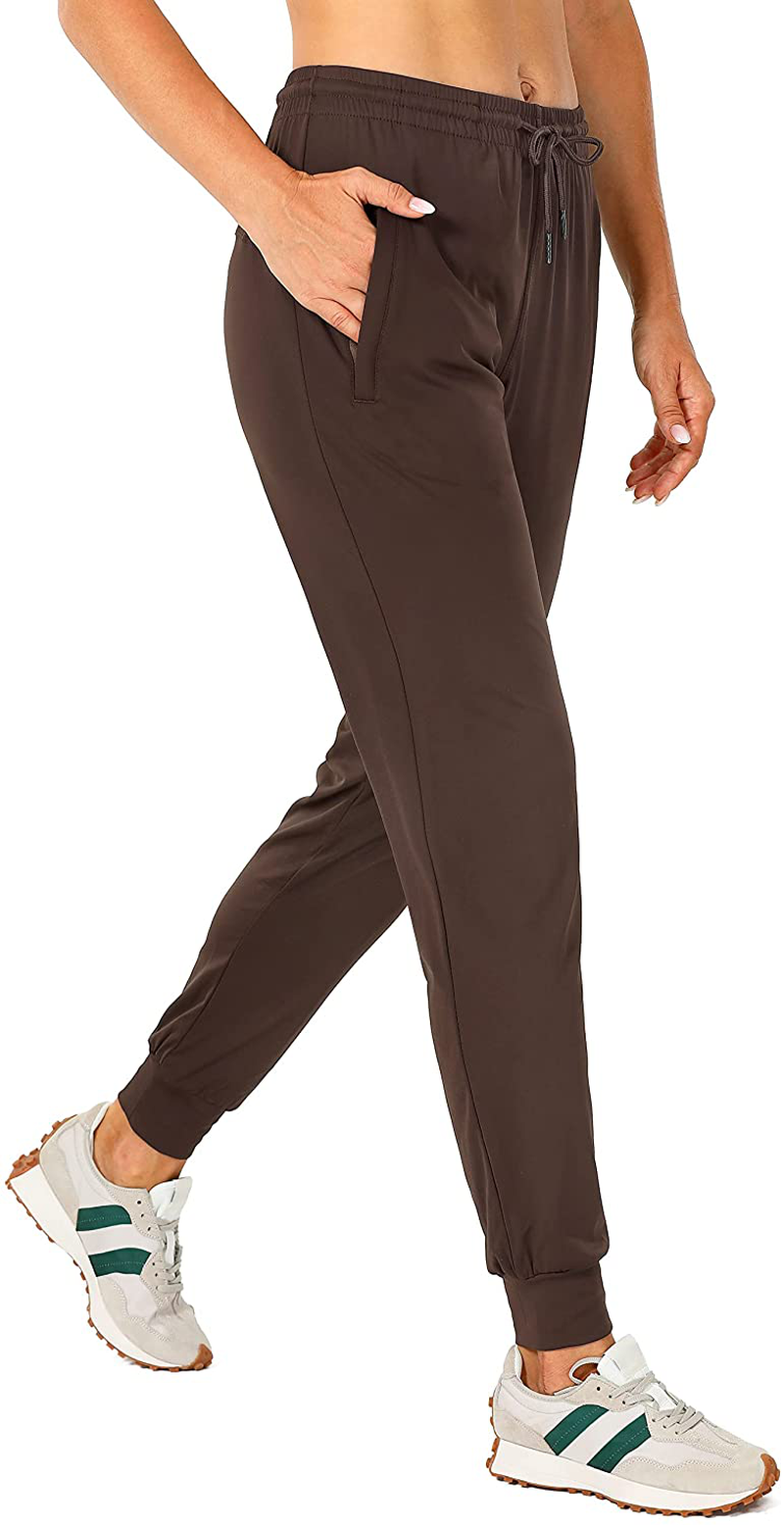 G Gradual Women'S Joggers Pants with Zipper Pockets Tapered Running Sweatpants for Women Lounge, Jogging Apparel & Accessories > Clothing > Activewear Kylie Max