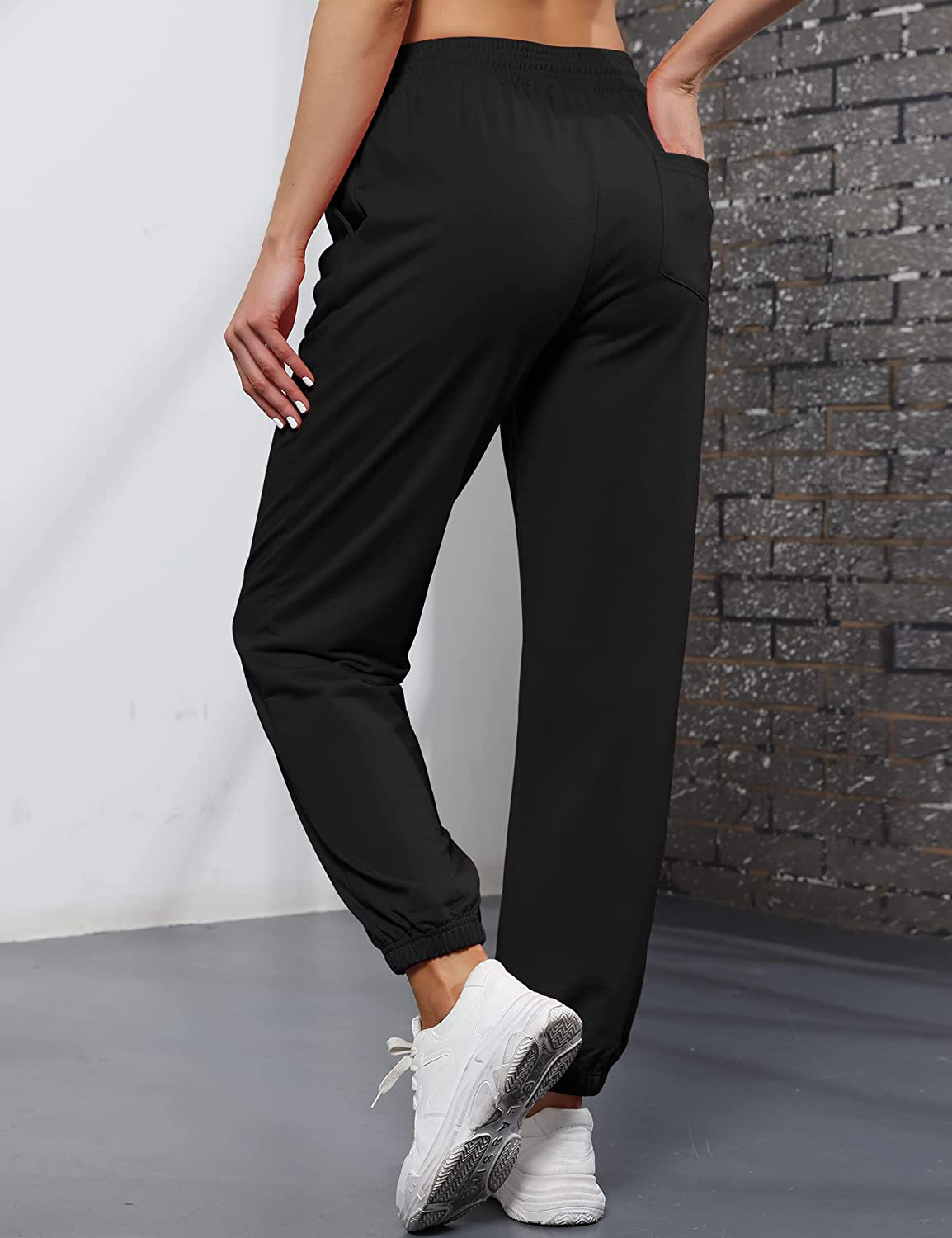 LUYAA Women'S Relaxed Fit Soft Jogger Sweatpant with Pockets for Running Yoga Workout Golf Casual Pajama Pants Apparel & Accessories > Clothing > Activewear Kylie Max