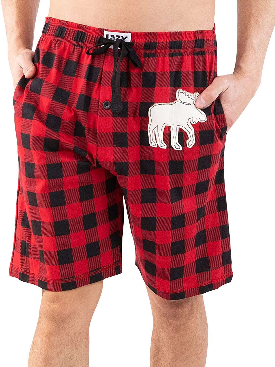 Lazy One Pajama Shorts for Men, Men'S Separate Bottoms, Cotton Loungewear Apparel & Accessories > Clothing > Sleepwear & Loungewear > Pajamas Kylie Max