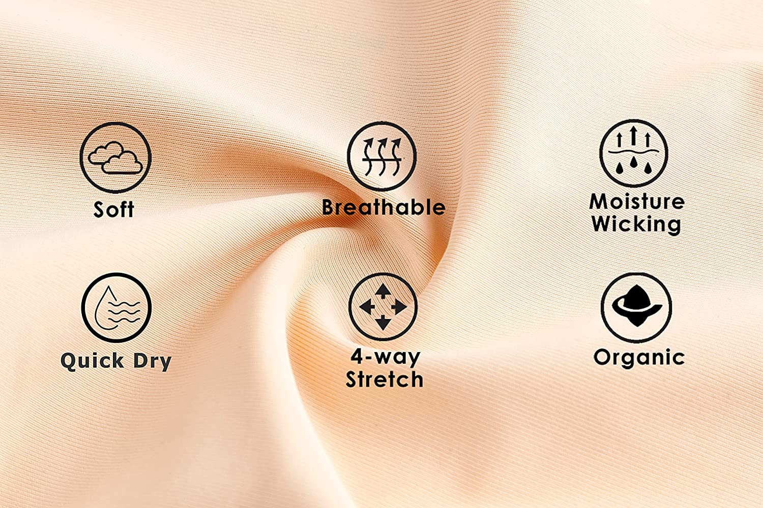 CRISAN Seamless Thongs for Women Nylon No Show Thong Underwear Women 6 Pack Apparel & Accessories > Clothing > Underwear & Socks > Underwear CRISAN