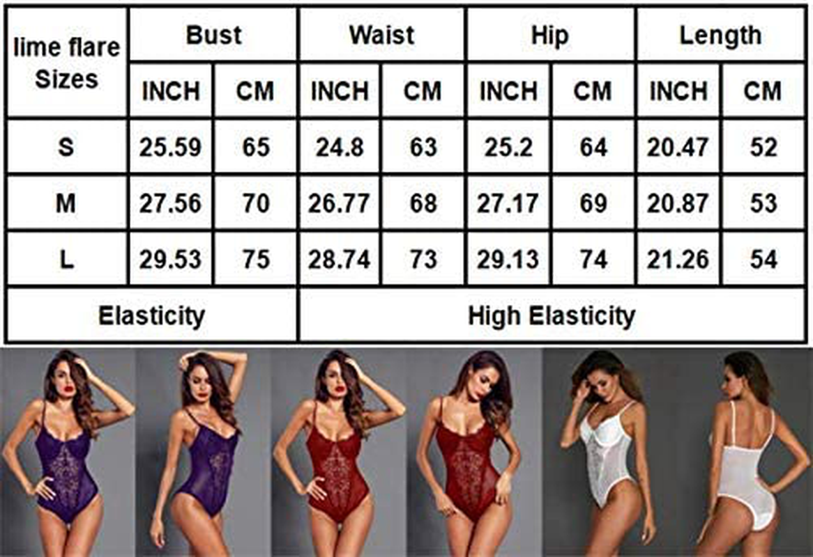 lime flare Sexy One Piece Teddies Lingerie Eyelash Lace Trim Bodysuit Apparel & Accessories > Clothing > Underwear & Socks > Lingerie lime flare