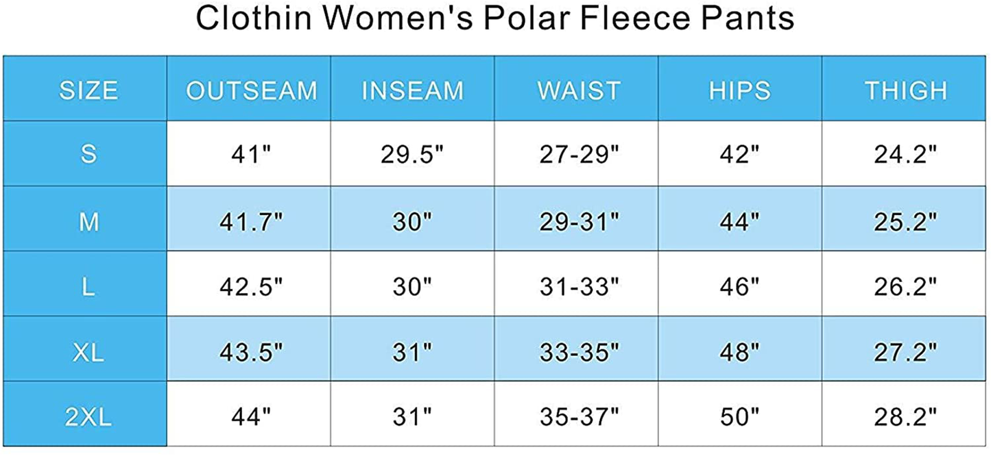 Clothin Men/Women Polar Fleece Thermal Sweatpants Apparel & Accessories > Clothing > Activewear Kylie Max
