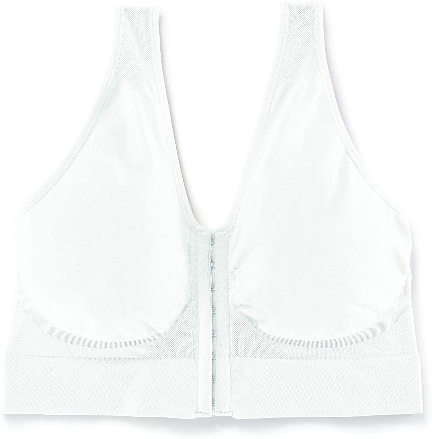 JUST MY SIZE Women'S Pure Comfort Front Close Wirefree Bra MJ1274 Apparel & Accessories > Clothing > Underwear & Socks > Bras Kylie Max