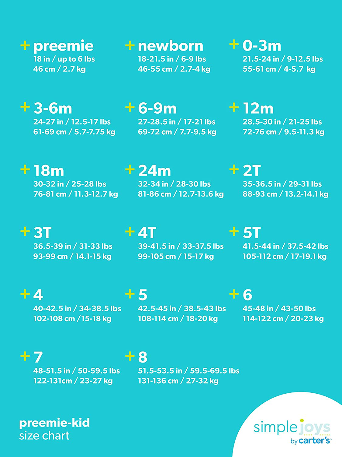 Simple Joys by Carter'S Babies, Toddlers and Boys' 6-Piece Snug Fit Cotton Pajama Set Apparel & Accessories > Clothing > Sleepwear & Loungewear > Pajamas Kylie Max