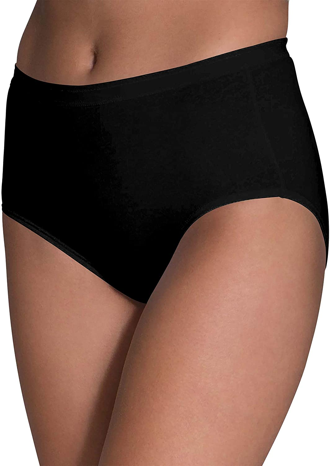 Fruit of the Loom Women'S Eversoft Cotton Brief Underwear (Regular & plus Size) Apparel & Accessories > Clothing > Underwear & Socks > Underwear Fruit of the Loom