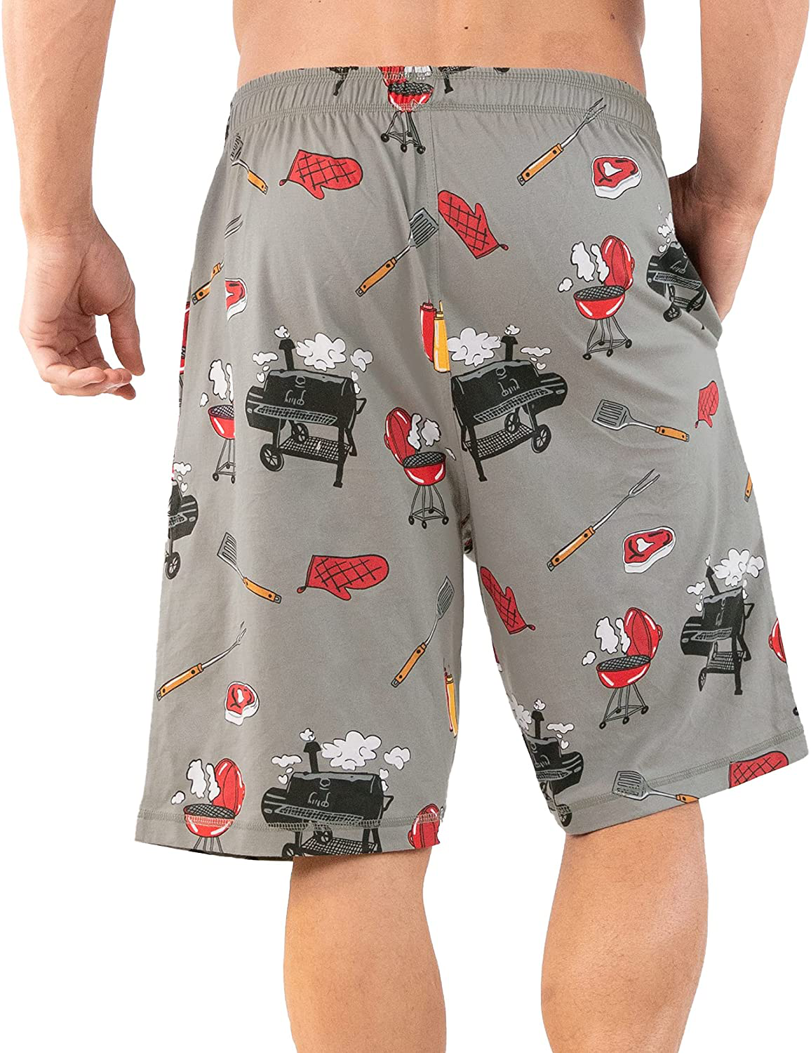 Lazy One Pajama Shorts for Men, Men'S Separate Bottoms, Cotton Loungewear Apparel & Accessories > Clothing > Sleepwear & Loungewear > Pajamas Kylie Max