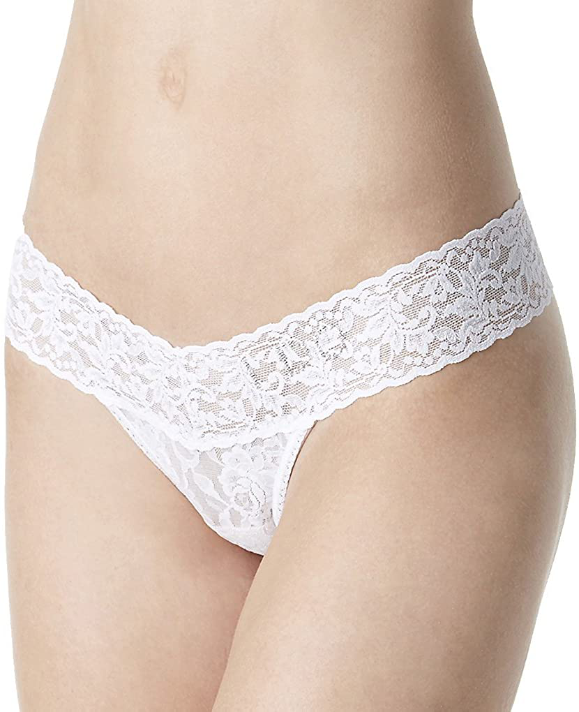 hanky panky "I DO Low Rise Bridal Thong Apparel & Accessories > Clothing > Underwear & Socks > Underwear hanky panky White One Size