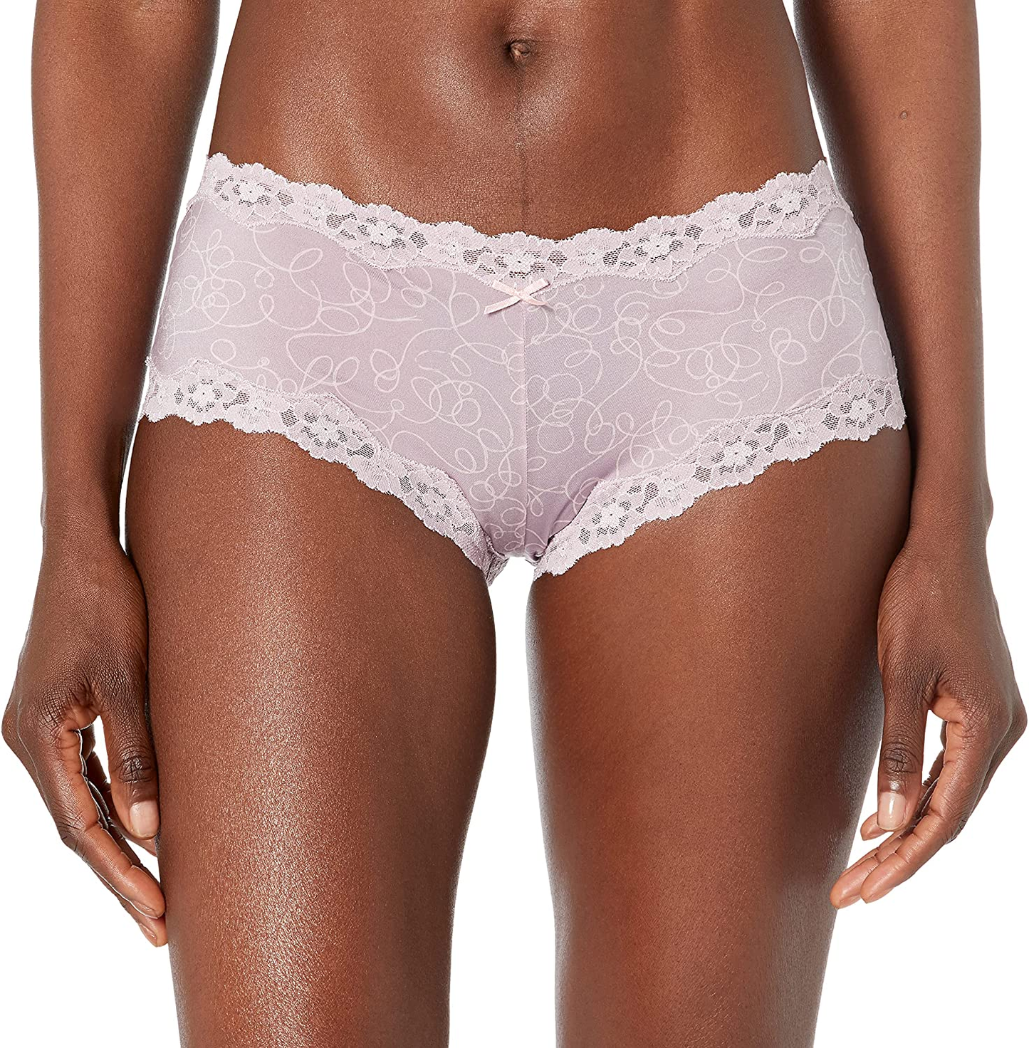 Maidenform Women'S Sexy Must Have Cheeky Hipster Apparel & Accessories > Clothing > Underwear & Socks > Underwear Maidenform Peach Mauve Swirl Print 5