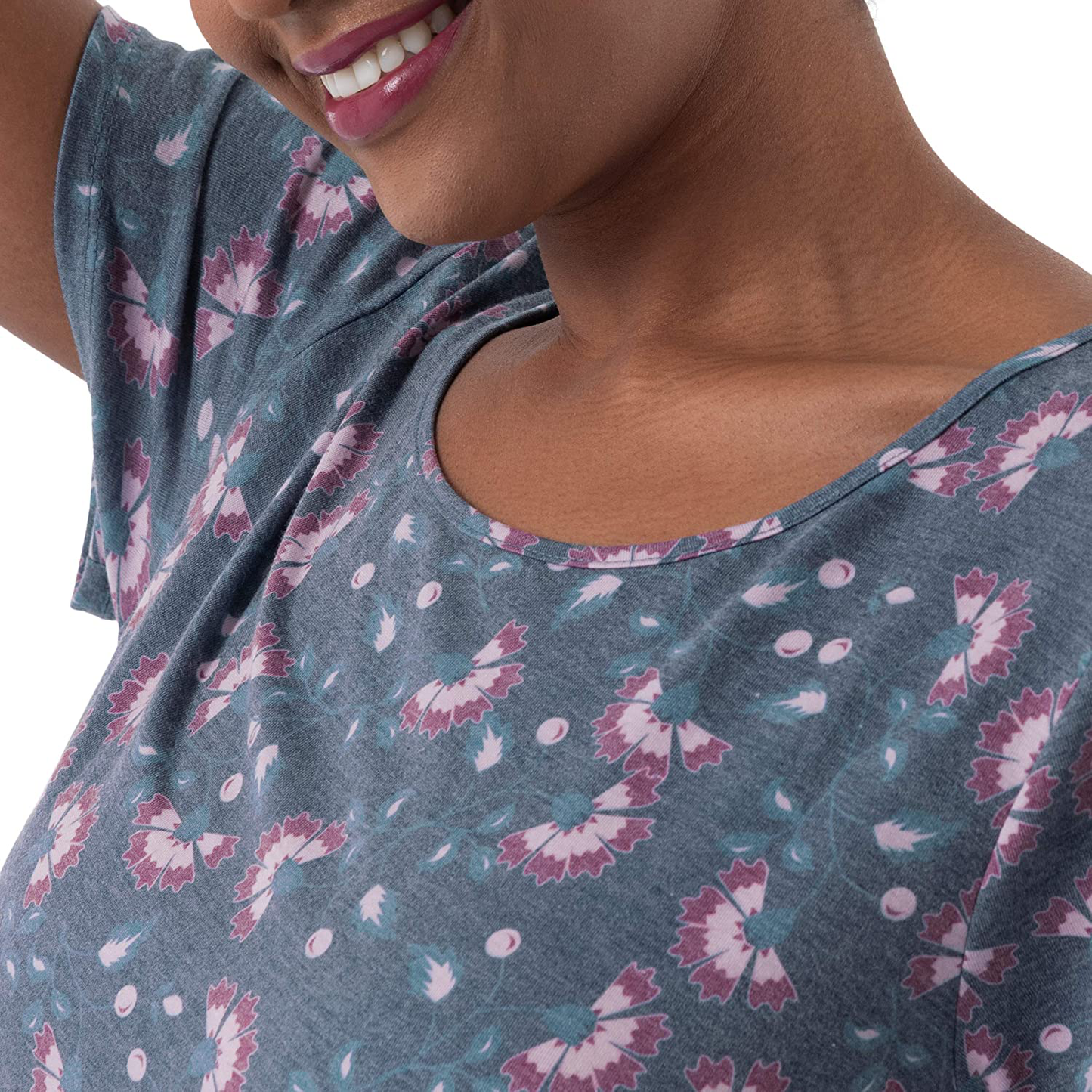 Fruit of the Loom Women'S Super Soft and Breathable Sleep Shirt Apparel & Accessories > Clothing > Sleepwear & Loungewear > Nightgowns Kylie Max
