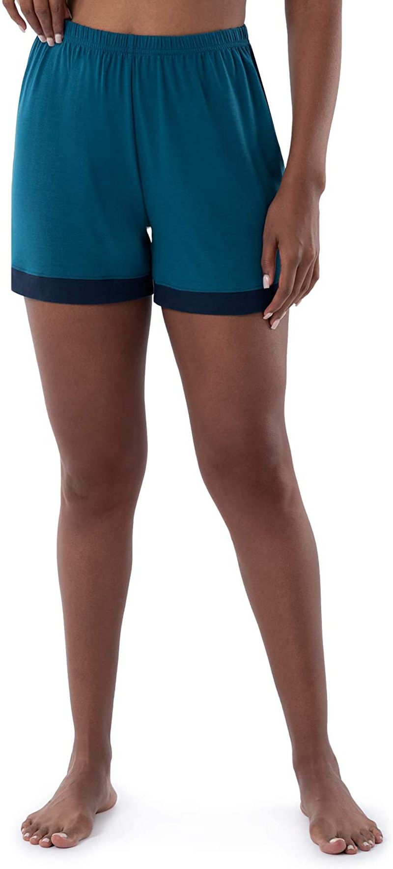 Fruit of the Loom Women'S Sleeve Tee and Short 2 Piece Sleep Set Apparel & Accessories > Clothing > Sleepwear & Loungewear Kylie Max