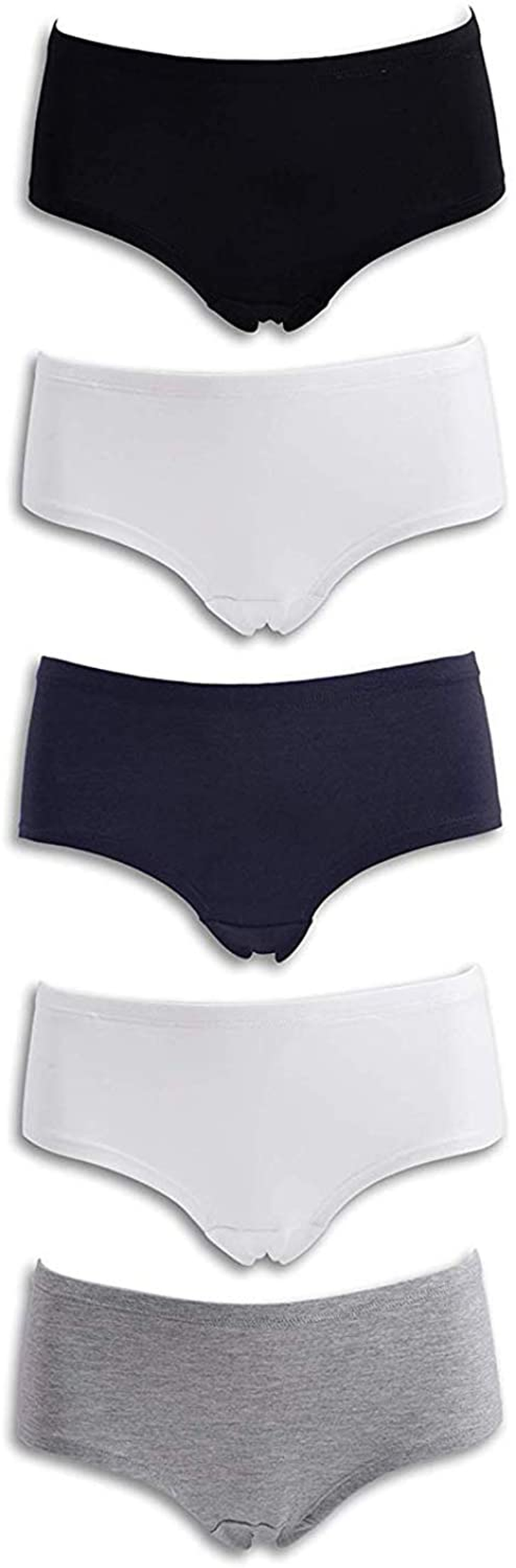 Emprella Womens Lace Underwear Hipster Panties Cotton-Spandex-8 Pack Colors and Patterns May Vary,Assorted Apparel & Accessories > Clothing > Underwear & Socks > Underwear Emprella 5 Pack Assorted X-Large