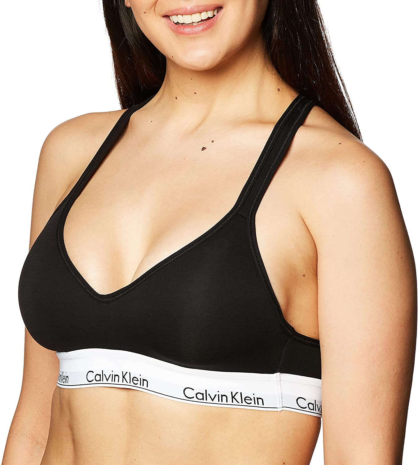 Calvin Klein Women’S Modern Cotton Lightly Lined Bralette Apparel & Accessories > Clothing > Underwear & Socks > Lingerie Calvin Klein