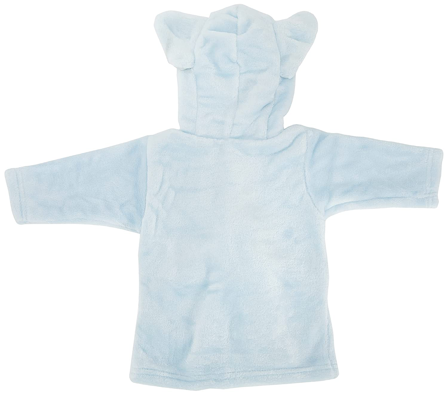 Hudson Baby Unisex Baby Plush Animal Face Robe, Blue Elephant, One Size, 0-9 Months Apparel & Accessories > Clothing > Sleepwear & Loungewear > Robes Kylie Max