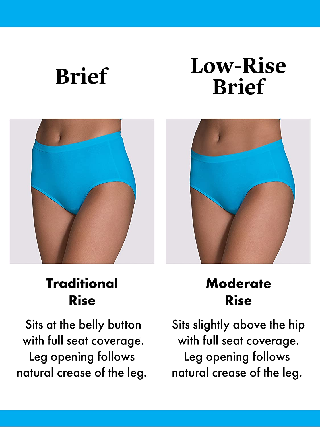 Fruit of the Loom Women'S Eversoft Cotton Brief Underwear (Regular & plus Size) Apparel & Accessories > Clothing > Underwear & Socks > Underwear Fruit of the Loom