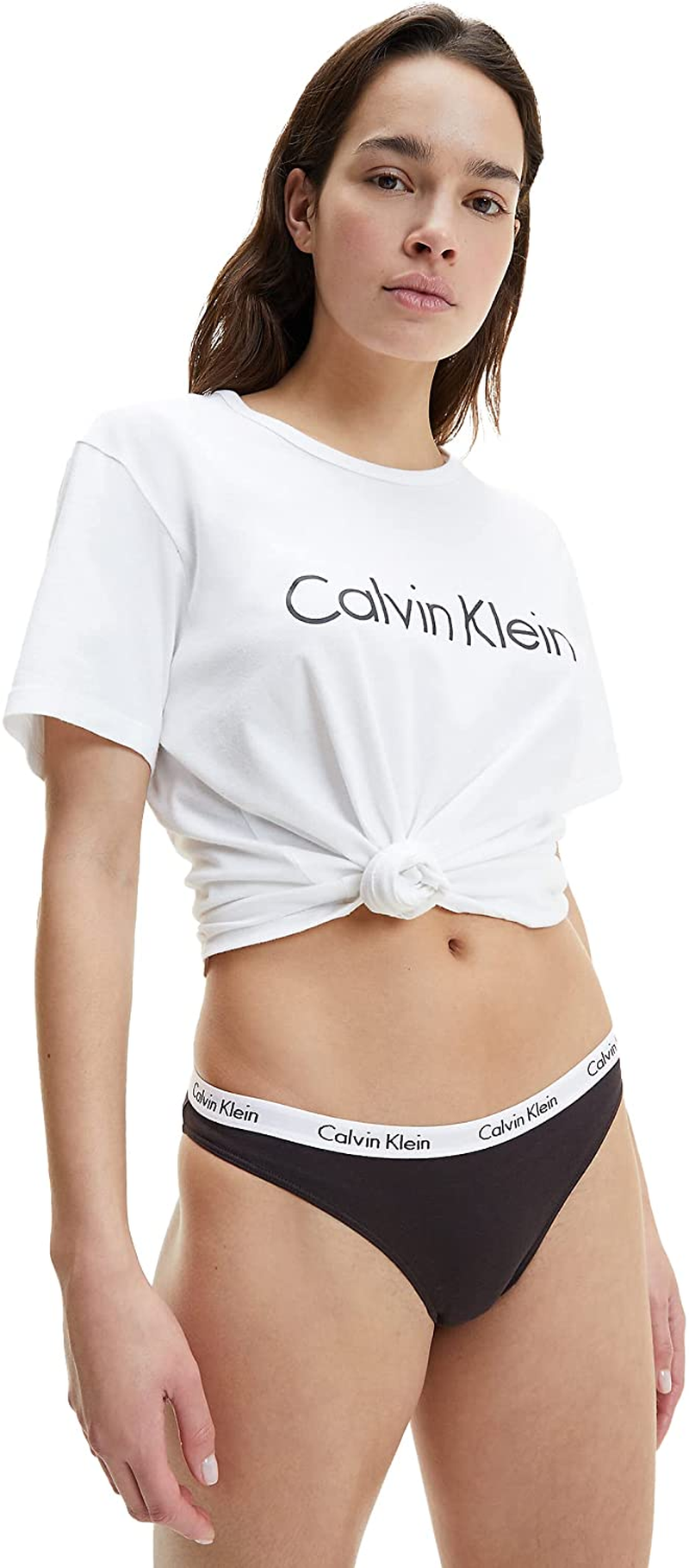 Calvin Klein Women'S Carousel Logo Cotton Bikini Panty Apparel & Accessories > Clothing > Underwear & Socks > Underwear Calvin Klein