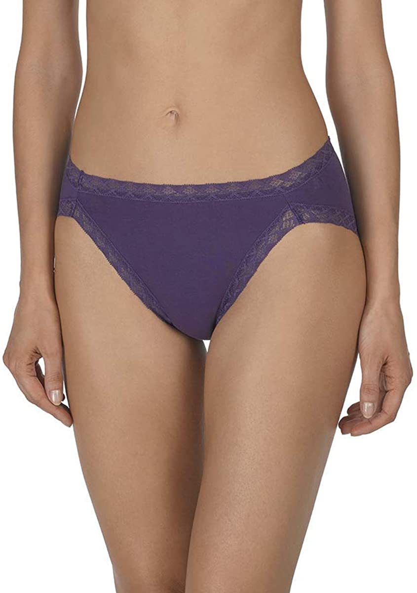 Natori Womens Bliss French Cut Panty Apparel & Accessories > Clothing > Underwear & Socks > Underwear Natori Grape Jelly Large