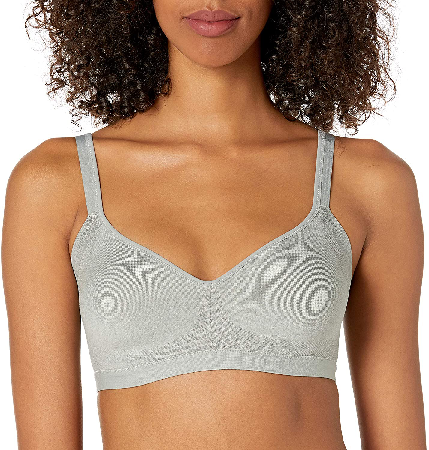 Warner's Women's Easy Does It No Bulge Wire-Free Bra Apparel & Accessories > Clothing > Underwear & Socks > Bras Warner's Grey Heather XX-Large