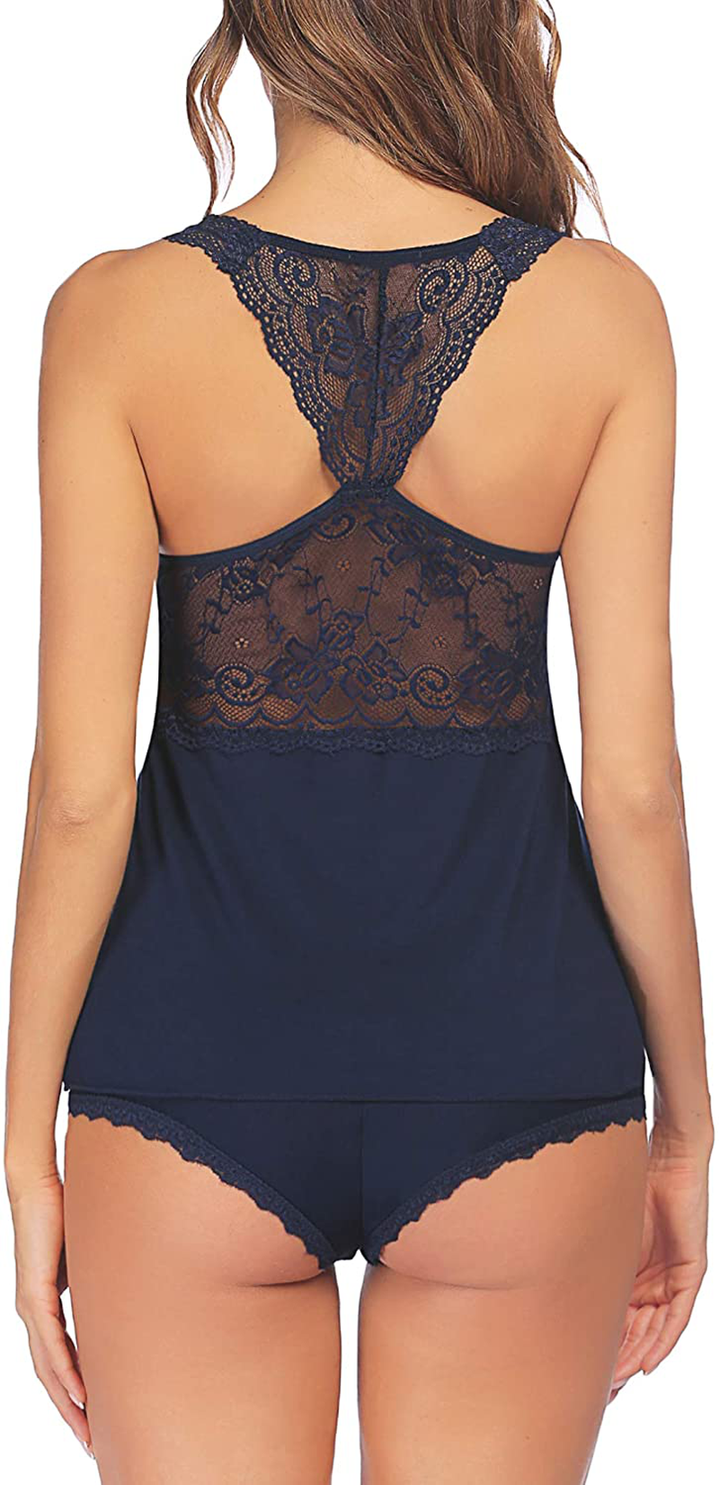 Avidlove Sexy Pajama Set for Women Sexy Lingerie Lace Sleepwear Cami Shorts Set Nightwear Apparel & Accessories > Clothing > Sleepwear & Loungewear Kylie Max