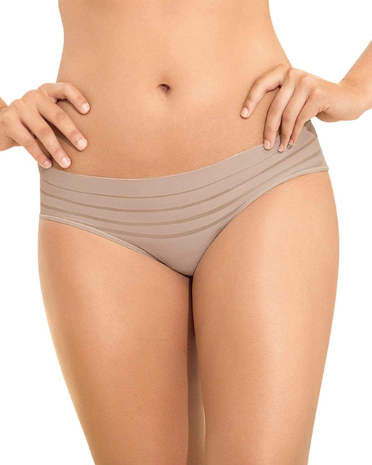 Lace Hipster Panties - Hiphugger Womens Underwear Apparel & Accessories > Clothing > Underwear & Socks > Underwear Leonisa Beige Small