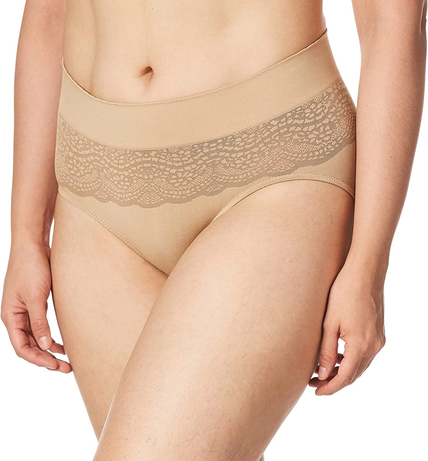 Warner'S Cloud 9 Seamless Hipster Apparel & Accessories > Clothing > Underwear & Socks > Underwear Warner's Toasted Almond Medium