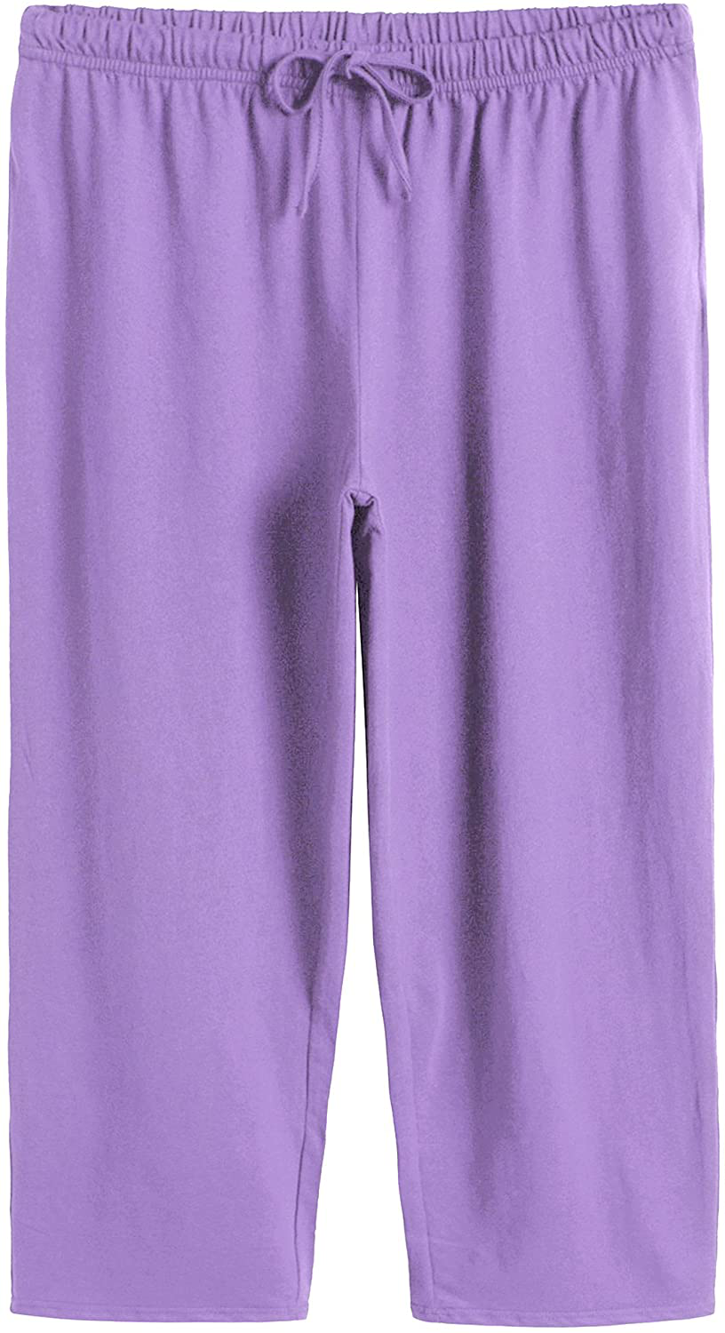 Latuza Women'S Cotton Pajamas Set Tops and Capri Pants Sleepwear Apparel & Accessories > Clothing > Sleepwear & Loungewear > Pajamas Kylie Max