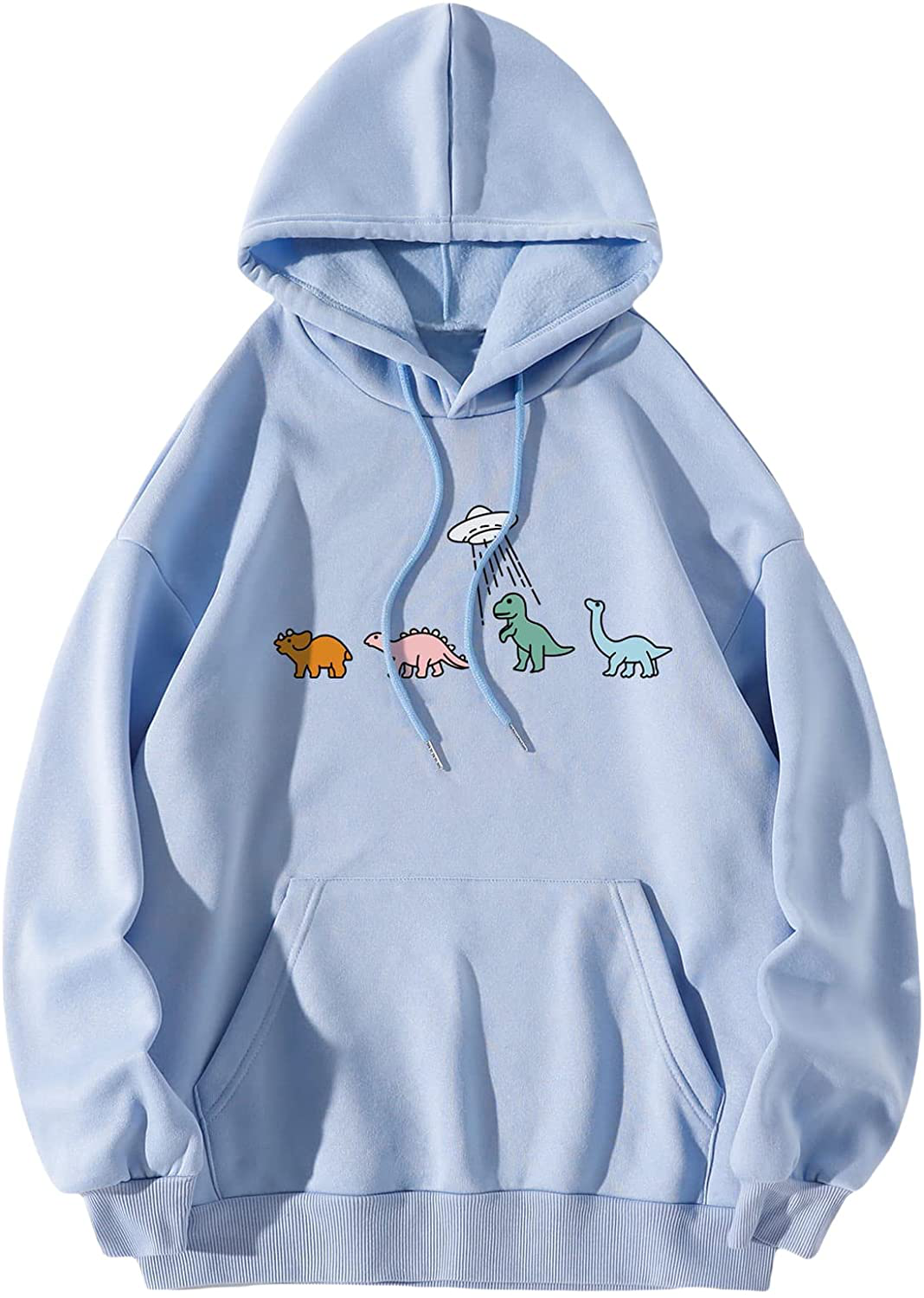 SOLY HUX Women'S Casual California Hoodie Long Sleeve Drawstring Pullover Sweatshirt Apparel & Accessories > Clothing > Activewear Kylie Max