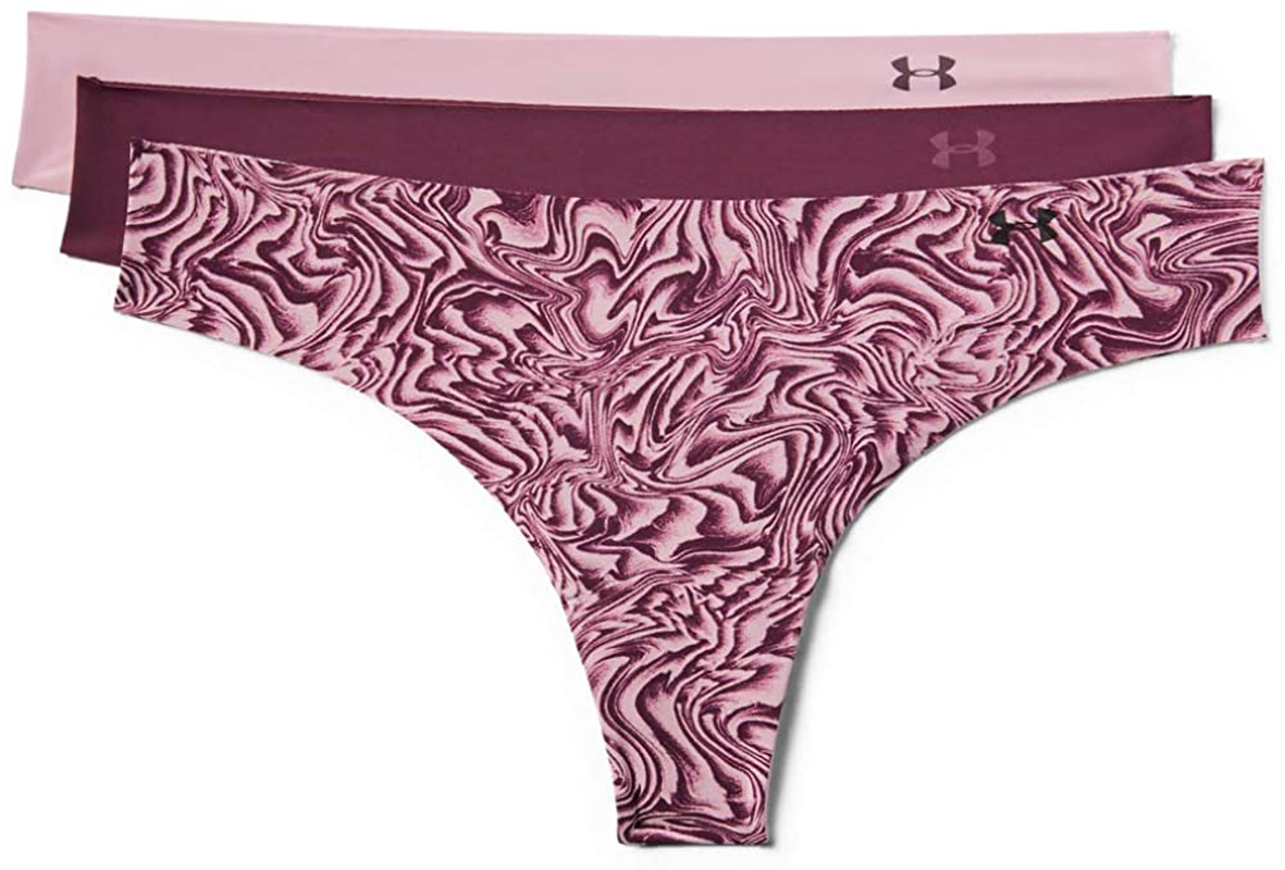 Under Armour Women's Thong Printed Underwear, 3-Pack Apparel & Accessories > Clothing > Underwear & Socks > Underwear Under Armour