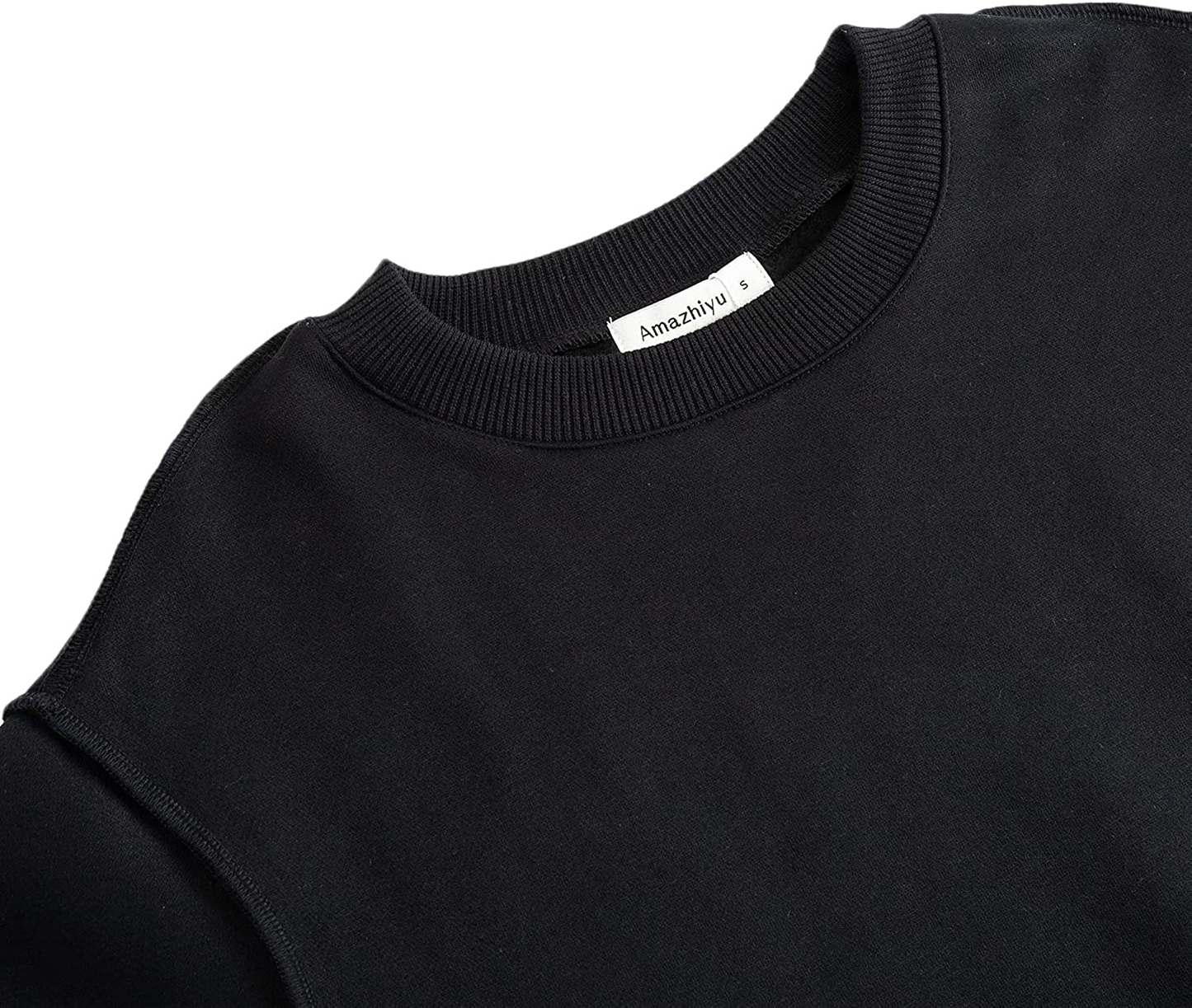 Women Pullover Cropped Hoodies Long Sleeves Sweatshirts Casual Crop Tops for Spring Autumn Winter Apparel & Accessories > Clothing > Activewear Kylie Max