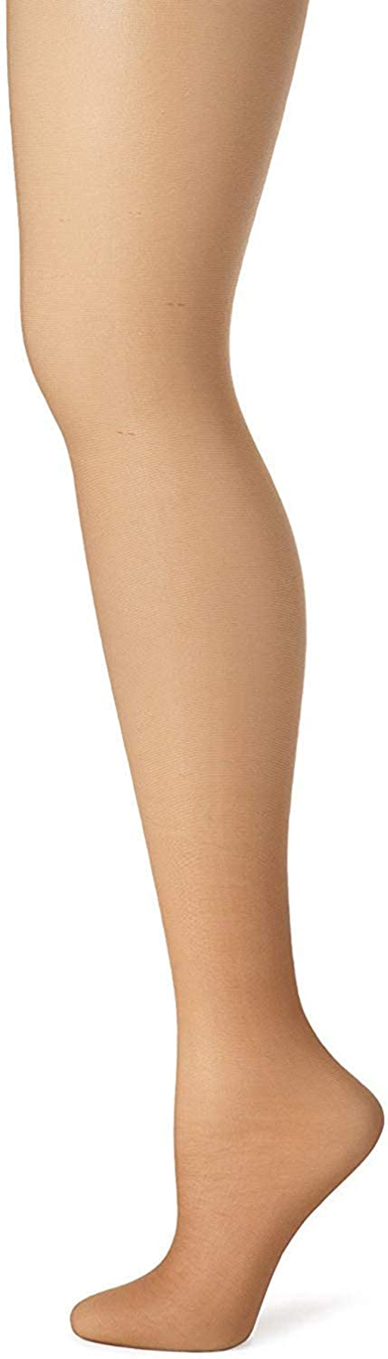 Hanes Women'S Control Top Sheer Toe Silk Reflections Panty Hose Apparel & Accessories > Clothing > Underwear & Socks > Shapewear Hanes Transparent 1 G-H