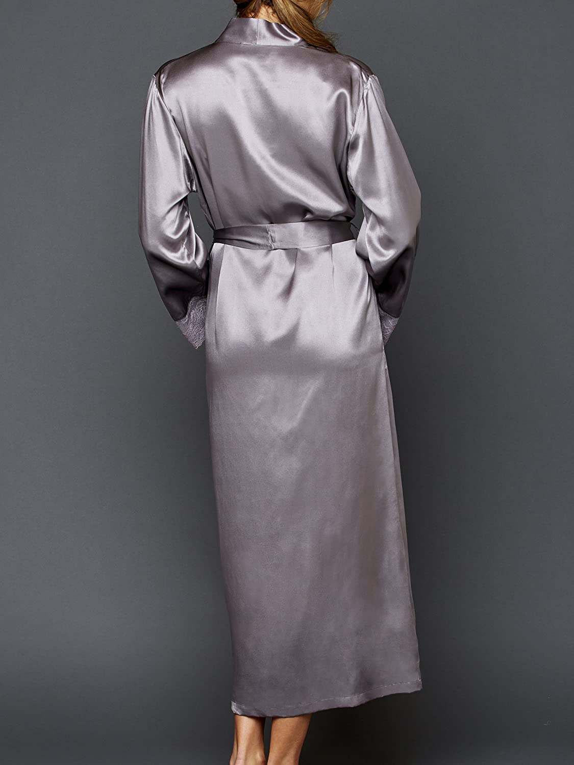 Julianna Rae Women'S Tivoli Allura Silk Robe Apparel & Accessories > Clothing > Sleepwear & Loungewear > Robes Julianna Rae