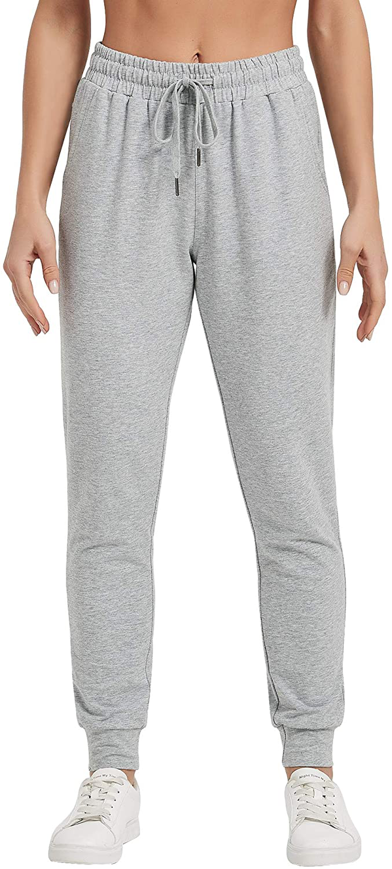 Stelle Women'S Sweatpants Lightweight Yoga Joggers Athletic Workout Track Pants with Pockets 28" Apparel & Accessories > Clothing > Activewear Kylie Max