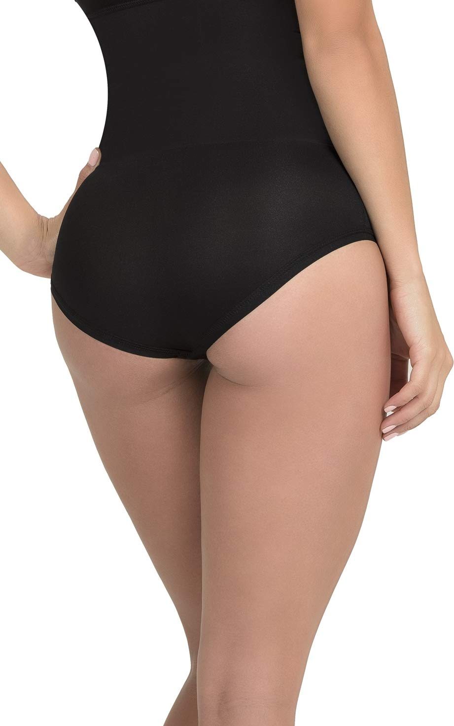 Body Shaper plus Hip-Hugger Thermal Shapewear Faja Moldeadora Bodysuit Black Apparel & Accessories > Clothing > Underwear & Socks > Underwear ShapEager