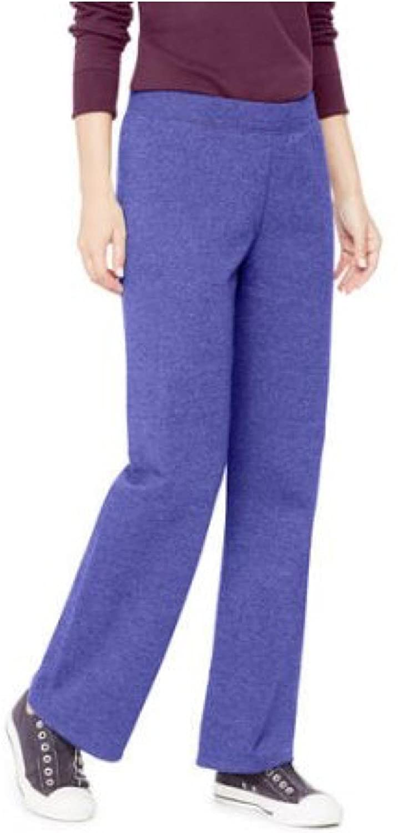 Hanes Women'S Ecosmart Open Bottom Leg Sweatpants Apparel & Accessories > Clothing > Underwear & Socks > Lingerie Hanes