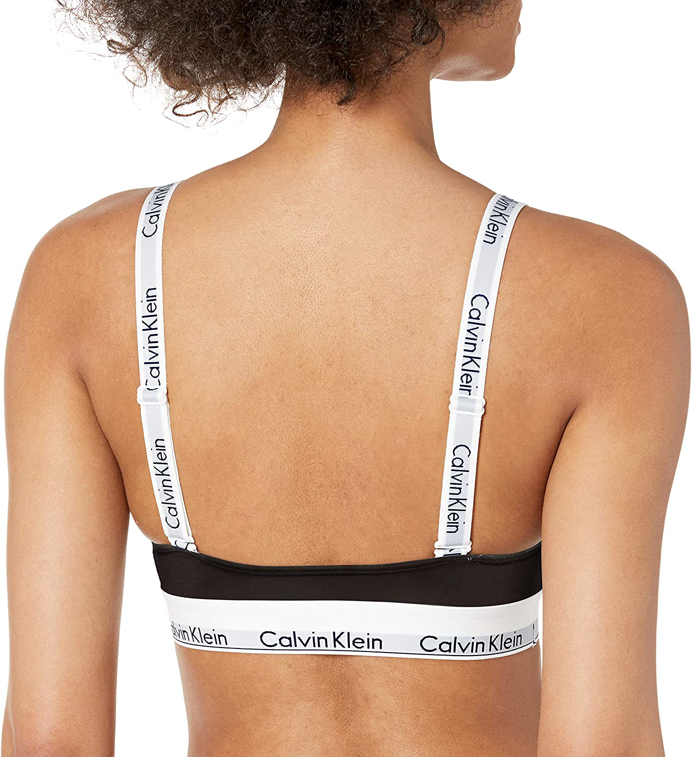 Calvin Klein Women'S Modern Cotton Unlined Triangle Crossback Bralette Apparel & Accessories > Clothing > Underwear & Socks > Bras Kylie Max