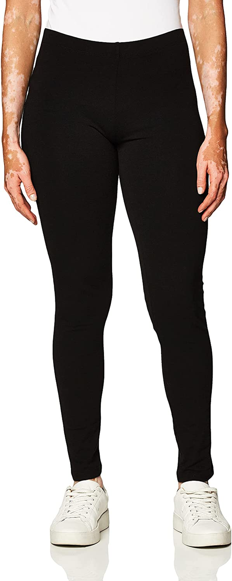 No Nonsense Women'S Cotton Legging Apparel & Accessories > Clothing > Underwear & Socks > Shapewear No Nonsense Black Medium