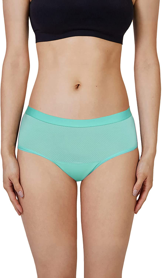 Thinx Air Hiphugger Period Underwear | Menstrual Underwear | Absorbent Period Underwear for Women | Light Absorbency Apparel & Accessories > Clothing > Underwear & Socks > Underwear THINX Electrolight X-Large