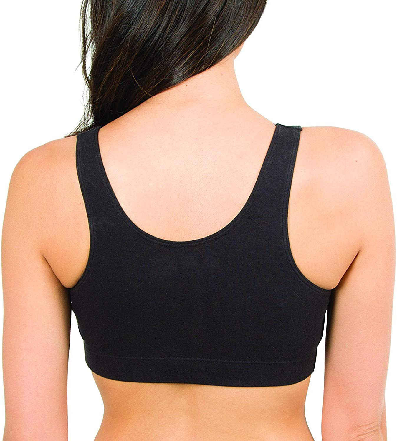 Fruit of the Loom Women'S Shirred Front Sport Bra with Removable Pads, 2-Pack Apparel & Accessories > Clothing > Underwear & Socks > Bras Kylie Max