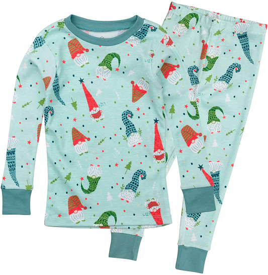 Honestbaby Organic Cotton 2-Piece Snug Fit Pajama Set Apparel & Accessories > Clothing > Sleepwear & Loungewear > Pajamas Kylie Max