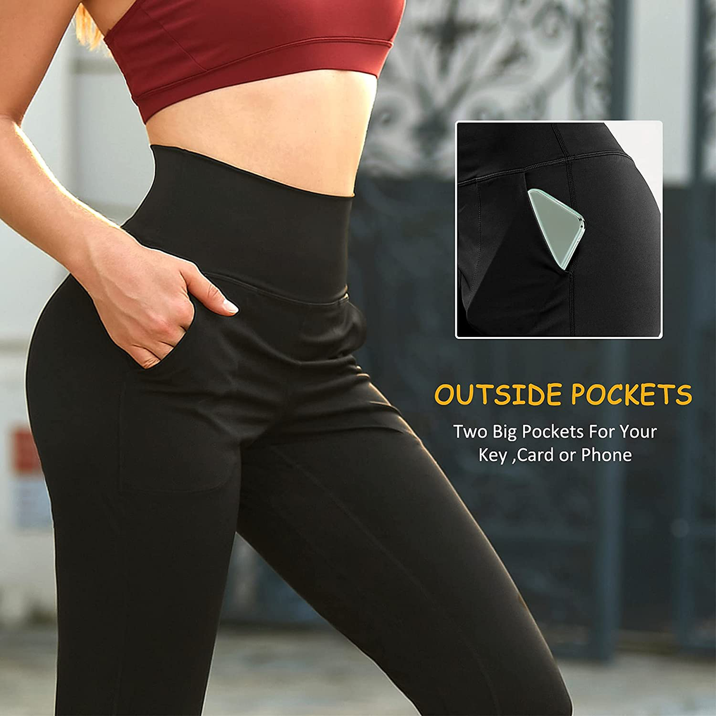 Likeonce Women'S Joggers Sweatpants High Waist Activewear Jogger Pants Casual Lounge Pants Workout Yoga Leggings with Pockets Apparel & Accessories > Clothing > Activewear Kylie Max