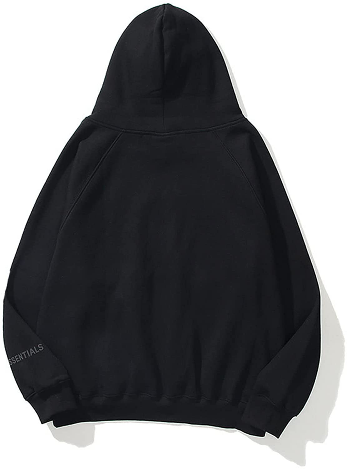 Unisex Essentials Hoodie Letter Print Loose Fit Hooded Sweatshirt Long Sleeve Casual Pullover Hoodie for Women Men Apparel & Accessories > Clothing > Activewear Kylie Max