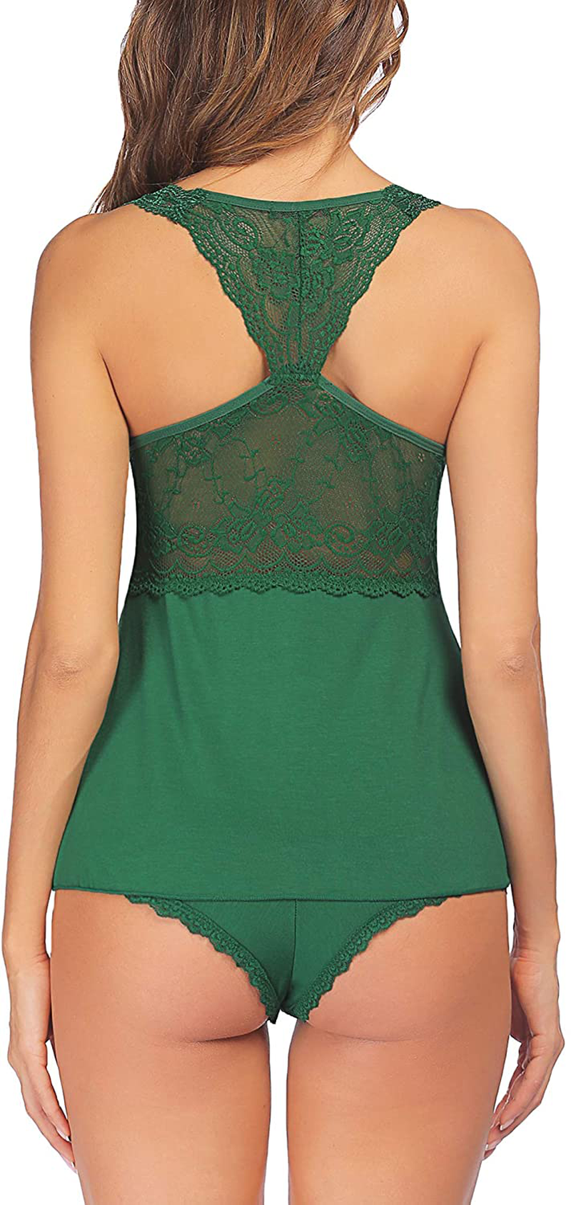 Avidlove Sexy Pajama Set for Women Sexy Lingerie Lace Sleepwear Cami Shorts Set Nightwear Apparel & Accessories > Clothing > Sleepwear & Loungewear Kylie Max