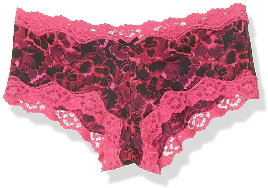 Maidenform Women'S Sexy Must Have Cheeky Hipster Apparel & Accessories > Clothing > Underwear & Socks > Underwear Maidenform Fuchsia Floral Glow/Fuchsia 5